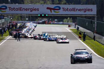 2024-05-11 - Safety car during the 2024 TotalEnergies 6 Hours of Spa-Francorchamps, 3rd round of the 2024 FIA World Endurance Championship, from May 8 to 11, 2024 on the Circuit de Spa-Francorchamps in Stavelot, Belgium - FIA WEC - 6 HOURS OF SPA-FRANCORCHAMPS 2024 - ENDURANCE - MOTORS