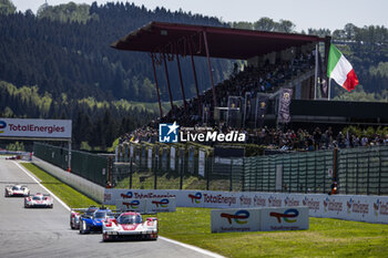 2024-05-11 - 05 CAMPBELL Matt (aus), CHRISTENSEN Michael (dnk), MAKOWIECKI Frédéric (fra), Porsche Penske Motorsport, Porsche 963 #05, Hypercar, action during the 2024 TotalEnergies 6 Hours of Spa-Francorchamps, 3rd round of the 2024 FIA World Endurance Championship, from May 8 to 11, 2024 on the Circuit de Spa-Francorchamps in Stavelot, Belgium - FIA WEC - 6 HOURS OF SPA-FRANCORCHAMPS 2024 - ENDURANCE - MOTORS