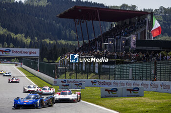 2024-05-11 - 02 BAMBER Earl (nzl), LYNN Alex (gbr), Cadillac Racing, Cadillac V-Series.R #02, Hypercar, action during the 2024 TotalEnergies 6 Hours of Spa-Francorchamps, 3rd round of the 2024 FIA World Endurance Championship, from May 8 to 11, 2024 on the Circuit de Spa-Francorchamps in Stavelot, Belgium - FIA WEC - 6 HOURS OF SPA-FRANCORCHAMPS 2024 - ENDURANCE - MOTORS