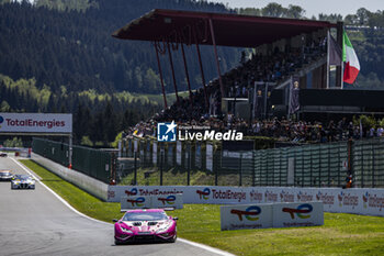 2024-05-11 - 85 BOVY Sarah (bel), FREY RAHEL (swi), GATTING Michelle (dnk), Iron Dames, Lamborghini Huracan GT3 Evo2 #85, LM GT3, action during the 2024 TotalEnergies 6 Hours of Spa-Francorchamps, 3rd round of the 2024 FIA World Endurance Championship, from May 8 to 11, 2024 on the Circuit de Spa-Francorchamps in Stavelot, Belgium - FIA WEC - 6 HOURS OF SPA-FRANCORCHAMPS 2024 - ENDURANCE - MOTORS