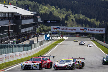 2024-05-11 - 31 FARFUS Augusto (bra), GELAEL Sean (ind), LEUNG Darren (gbr), Team WRT, BMW M4 GT3 #31, LM GT3, 55 HERIAU François (fra), MANN Simon (usa), ROVERA Alessio (ita), Vista AF Corse, Ferrari 296 GT3 #55, LM GT3, action during the 2024 TotalEnergies 6 Hours of Spa-Francorchamps, 3rd round of the 2024 FIA World Endurance Championship, from May 8 to 11, 2024 on the Circuit de Spa-Francorchamps in Stavelot, Belgium - FIA WEC - 6 HOURS OF SPA-FRANCORCHAMPS 2024 - ENDURANCE - MOTORS