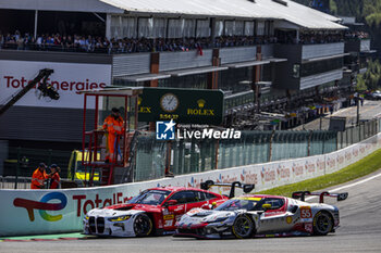 2024-05-11 - 55 HERIAU François (fra), MANN Simon (usa), ROVERA Alessio (ita), Vista AF Corse, Ferrari 296 GT3 #55, LM GT3, 31 FARFUS Augusto (bra), GELAEL Sean (ind), LEUNG Darren (gbr), Team WRT, BMW M4 GT3 #31, LM GT3, action during the 2024 TotalEnergies 6 Hours of Spa-Francorchamps, 3rd round of the 2024 FIA World Endurance Championship, from May 8 to 11, 2024 on the Circuit de Spa-Francorchamps in Stavelot, Belgium - FIA WEC - 6 HOURS OF SPA-FRANCORCHAMPS 2024 - ENDURANCE - MOTORS