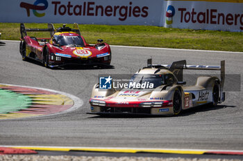 2024-05-11 - 12 STEVENS Will (gbr), ILOTT Callum (gbr), Hertz Team Jota, Porsche 963 #12, Hypercar, action during the 2024 TotalEnergies 6 Hours of Spa-Francorchamps, 3rd round of the 2024 FIA World Endurance Championship, from May 8 to 11, 2024 on the Circuit de Spa-Francorchamps in Stavelot, Belgium - FIA WEC - 6 HOURS OF SPA-FRANCORCHAMPS 2024 - ENDURANCE - MOTORS