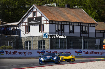 2024-05-11 - 27 JAMES Ian (usa), MANCINELLI Daniel (ita), RIBERAS Alex (spa), Heart of Racing Team, Aston Martin Vantage GT3 #27, LM GT3, action during the 2024 TotalEnergies 6 Hours of Spa-Francorchamps, 3rd round of the 2024 FIA World Endurance Championship, from May 8 to 11, 2024 on the Circuit de Spa-Francorchamps in Stavelot, Belgium - FIA WEC - 6 HOURS OF SPA-FRANCORCHAMPS 2024 - ENDURANCE - MOTORS