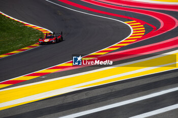 2024-05-11 - 51 PIER GUIDI Alessandro (ita), CALADO James (gbr), GIOVINAZZI Antonio (ita), Ferrari AF Corse, Ferrari 499P #51, Hypercar, action during the 2024 TotalEnergies 6 Hours of Spa-Francorchamps, 3rd round of the 2024 FIA World Endurance Championship, from May 8 to 11, 2024 on the Circuit de Spa-Francorchamps in Stavelot, Belgium - FIA WEC - 6 HOURS OF SPA-FRANCORCHAMPS 2024 - ENDURANCE - MOTORS