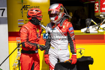 2024-05-11 - CASTELLACCI Francesco (ita), Vista AF Corse, Ferrari 296 GT3, portrait during the 2024 TotalEnergies 6 Hours of Spa-Francorchamps, 3rd round of the 2024 FIA World Endurance Championship, from May 8 to 11, 2024 on the Circuit de Spa-Francorchamps in Stavelot, Belgium - FIA WEC - 6 HOURS OF SPA-FRANCORCHAMPS 2024 - ENDURANCE - MOTORS