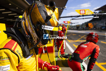 2024-05-11 - SHWARTZMAN Robert (isr), AF Corse, Ferrari 499P, portrait during the 2024 TotalEnergies 6 Hours of Spa-Francorchamps, 3rd round of the 2024 FIA World Endurance Championship, from May 8 to 11, 2024 on the Circuit de Spa-Francorchamps in Stavelot, Belgium - FIA WEC - 6 HOURS OF SPA-FRANCORCHAMPS 2024 - ENDURANCE - MOTORS