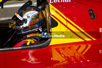 2024-05-11 - PIER GUIDI Alessandro (ita), Ferrari AF Corse, Ferrari 499P, portrait during the 2024 TotalEnergies 6 Hours of Spa-Francorchamps, 3rd round of the 2024 FIA World Endurance Championship, from May 8 to 11, 2024 on the Circuit de Spa-Francorchamps in Stavelot, Belgium - FIA WEC - 6 HOURS OF SPA-FRANCORCHAMPS 2024 - ENDURANCE - MOTORS