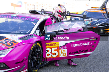 2024-05-11 - GATTING Michelle (dnk), Iron Dames, Lamborghini Huracan GT3 Evo2, portrait at red flag during the 2024 TotalEnergies 6 Hours of Spa-Francorchamps, 3rd round of the 2024 FIA World Endurance Championship, from May 8 to 11, 2024 on the Circuit de Spa-Francorchamps in Stavelot, Belgium - FIA WEC - 6 HOURS OF SPA-FRANCORCHAMPS 2024 - ENDURANCE - MOTORS