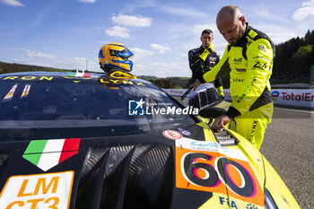 2024-05-11 - PERERA Franck (fra), Iron Lynx, Lamborghini Huracan GT3 Evo2, portrait at red flag during the 2024 TotalEnergies 6 Hours of Spa-Francorchamps, 3rd round of the 2024 FIA World Endurance Championship, from May 8 to 11, 2024 on the Circuit de Spa-Francorchamps in Stavelot, Belgium - FIA WEC - 6 HOURS OF SPA-FRANCORCHAMPS 2024 - ENDURANCE - MOTORS