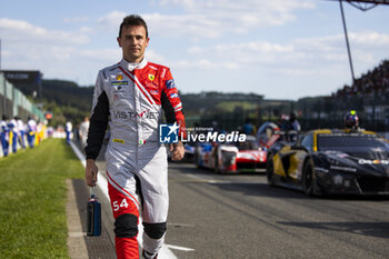 2024-05-11 - RIGON Davide (ita), Vista AF Corse, Ferrari 296 GT3, portrait at red flag during the 2024 TotalEnergies 6 Hours of Spa-Francorchamps, 3rd round of the 2024 FIA World Endurance Championship, from May 8 to 11, 2024 on the Circuit de Spa-Francorchamps in Stavelot, Belgium - FIA WEC - 6 HOURS OF SPA-FRANCORCHAMPS 2024 - ENDURANCE - MOTORS