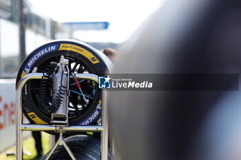 2024-05-11 - michelin, tyres, pneus, during the 2024 TotalEnergies 6 Hours of Spa-Francorchamps, 3rd round of the 2024 FIA World Endurance Championship, from May 8 to 11, 2024 on the Circuit de Spa-Francorchamps in Stavelot, Belgium - FIA WEC - 6 HOURS OF SPA-FRANCORCHAMPS 2024 - ENDURANCE - MOTORS