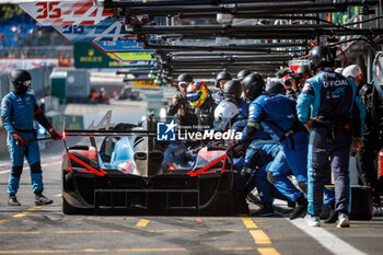 2024-05-11 - 36 VAXIVIERE Matthieu (fra), SCHUMACHER Mick (ger), LAPIERRE Nicolas (fra), Alpine Endurance Team, Alpine A424 #36, Hypercar, pitstop, arrêt aux stands, during the 2024 TotalEnergies 6 Hours of Spa-Francorchamps, 3rd round of the 2024 FIA World Endurance Championship, from May 8 to 11, 2024 on the Circuit de Spa-Francorchamps in Stavelot, Belgium - FIA WEC - 6 HOURS OF SPA-FRANCORCHAMPS 2024 - ENDURANCE - MOTORS