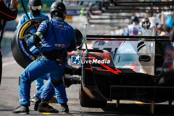 2024-05-11 - 36 VAXIVIERE Matthieu (fra), SCHUMACHER Mick (ger), LAPIERRE Nicolas (fra), Alpine Endurance Team, Alpine A424 #36, Hypercar, pitstop, arrêt aux stands, during the 2024 TotalEnergies 6 Hours of Spa-Francorchamps, 3rd round of the 2024 FIA World Endurance Championship, from May 8 to 11, 2024 on the Circuit de Spa-Francorchamps in Stavelot, Belgium - FIA WEC - 6 HOURS OF SPA-FRANCORCHAMPS 2024 - ENDURANCE - MOTORS