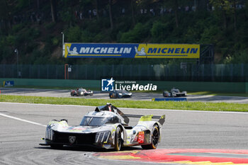 2024-05-11 - 94 DUVAL Loïc (fra), DI RESTA Paul (gbr), Peugeot TotalEnergies, Peugeot 9x8 #94, Hypercar, action during the 2024 TotalEnergies 6 Hours of Spa-Francorchamps, 3rd round of the 2024 FIA World Endurance Championship, from May 8 to 11, 2024 on the Circuit de Spa-Francorchamps in Stavelot, Belgium - FIA WEC - 6 HOURS OF SPA-FRANCORCHAMPS 2024 - ENDURANCE - MOTORS