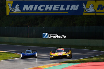 2024-05-11 - 83 KUBICA Robert (pol), SHWARTZMAN Robert (isr), YE Yifei (chn), AF Corse, Ferrari 499P #83, Hypercar, action during the 2024 TotalEnergies 6 Hours of Spa-Francorchamps, 3rd round of the 2024 FIA World Endurance Championship, from May 8 to 11, 2024 on the Circuit de Spa-Francorchamps in Stavelot, Belgium - FIA WEC - 6 HOURS OF SPA-FRANCORCHAMPS 2024 - ENDURANCE - MOTORS