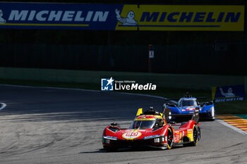 2024-05-11 - 50 FUOCO Antonio (ita), MOLINA Miguel (spa), NIELSEN Nicklas (dnk), Ferrari AF Corse, Ferrari 499P #50, Hypercar, action during the 2024 TotalEnergies 6 Hours of Spa-Francorchamps, 3rd round of the 2024 FIA World Endurance Championship, from May 8 to 11, 2024 on the Circuit de Spa-Francorchamps in Stavelot, Belgium - FIA WEC - 6 HOURS OF SPA-FRANCORCHAMPS 2024 - ENDURANCE - MOTORS