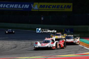 2024-05-11 - 06 ESTRE Kevin (fra), LOTTERER André (ger), VANTHOOR Laurens (bel), Porsche Penske Motorsport, Porsche 963 #06, Hypercar, action, 12 STEVENS Will (gbr), ILOTT Callum (gbr), Hertz Team Jota, Porsche 963 #12, Hypercar, action, during the 2024 TotalEnergies 6 Hours of Spa-Francorchamps, 3rd round of the 2024 FIA World Endurance Championship, from May 8 to 11, 2024 on the Circuit de Spa-Francorchamps in Stavelot, Belgium - FIA WEC - 6 HOURS OF SPA-FRANCORCHAMPS 2024 - ENDURANCE - MOTORS