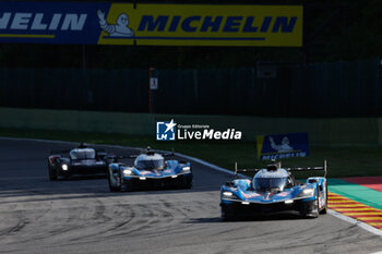 2024-05-11 - 36 VAXIVIERE Matthieu (fra), SCHUMACHER Mick (ger), LAPIERRE Nicolas (fra), Alpine Endurance Team, Alpine A424 #36, Hypercar, action, 35 MILESI Charles (fra), GOUNON Jules (fra), CHATIN Paul-Loup (fra), Alpine Endurance Team #35, Alpine A424, Hypercar, action, during the 2024 TotalEnergies 6 Hours of Spa-Francorchamps, 3rd round of the 2024 FIA World Endurance Championship, from May 8 to 11, 2024 on the Circuit de Spa-Francorchamps in Stavelot, Belgium - FIA WEC - 6 HOURS OF SPA-FRANCORCHAMPS 2024 - ENDURANCE - MOTORS