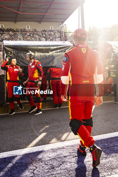 2024-05-11 - PIER GUIDI Alessandro (ita), Ferrari AF Corse, Ferrari 499P, portrait during the 2024 TotalEnergies 6 Hours of Spa-Francorchamps, 3rd round of the 2024 FIA World Endurance Championship, from May 8 to 11, 2024 on the Circuit de Spa-Francorchamps in Stavelot, Belgium - FIA WEC - 6 HOURS OF SPA-FRANCORCHAMPS 2024 - ENDURANCE - MOTORS