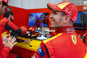 2024-05-11 - PIER GUIDI Alessandro (ita), Ferrari AF Corse, Ferrari 499P, portrait during the 2024 TotalEnergies 6 Hours of Spa-Francorchamps, 3rd round of the 2024 FIA World Endurance Championship, from May 8 to 11, 2024 on the Circuit de Spa-Francorchamps in Stavelot, Belgium - FIA WEC - 6 HOURS OF SPA-FRANCORCHAMPS 2024 - ENDURANCE - MOTORS