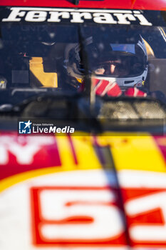 2024-05-11 - PIER GUIDI Alessandro (ita), Ferrari AF Corse, Ferrari 499P, portrait during the 2024 TotalEnergies 6 Hours of Spa-Francorchamps, 3rd round of the 2024 FIA World Endurance Championship, from May 8 to 11, 2024 on the Circuit de Spa-Francorchamps in Stavelot, Belgium - FIA WEC - 6 HOURS OF SPA-FRANCORCHAMPS 2024 - ENDURANCE - MOTORS