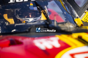 2024-05-11 - PIER GUIDI Alessandro (ita), Ferrari AF Corse, Ferrari 499P, portrait during the 2024 TotalEnergies 6 Hours of Spa-Francorchamps, 3rd round of the 2024 FIA World Endurance Championship, from May 8 to 11, 2024 on the Circuit de Spa-Francorchamps in Stavelot, Belgium - FIA WEC - 6 HOURS OF SPA-FRANCORCHAMPS 2024 - ENDURANCE - MOTORS