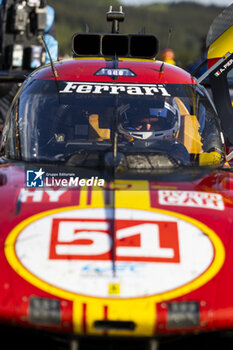 2024-05-11 - PIER GUIDI Alessandro (ita), Ferrari AF Corse, Ferrari 499P, portrait during the 2024 TotalEnergies 6 Hours of Spa-Francorchamps, 3rd round of the 2024 FIA World Endurance Championship, from May 8 to 11, 2024 on the Circuit de Spa-Francorchamps in Stavelot, Belgium - FIA WEC - 6 HOURS OF SPA-FRANCORCHAMPS 2024 - ENDURANCE - MOTORS