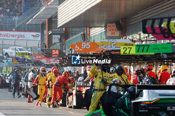 2024-05-11 - pitstop, arrêt aux stands during the 2024 TotalEnergies 6 Hours of Spa-Francorchamps, 3rd round of the 2024 FIA World Endurance Championship, from May 8 to 11, 2024 on the Circuit de Spa-Francorchamps in Stavelot, Belgium - FIA WEC - 6 HOURS OF SPA-FRANCORCHAMPS 2024 - ENDURANCE - MOTORS