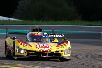 2024-05-11 - 83 KUBICA Robert (pol), SHWARTZMAN Robert (isr), YE Yifei (chn), AF Corse, Ferrari 499P #83, Hypercar, action during the 2024 TotalEnergies 6 Hours of Spa-Francorchamps, 3rd round of the 2024 FIA World Endurance Championship, from May 8 to 11, 2024 on the Circuit de Spa-Francorchamps in Stavelot, Belgium - FIA WEC - 6 HOURS OF SPA-FRANCORCHAMPS 2024 - ENDURANCE - MOTORS