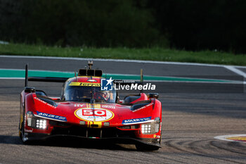 2024-05-11 - 50 FUOCO Antonio (ita), MOLINA Miguel (spa), NIELSEN Nicklas (dnk), Ferrari AF Corse, Ferrari 499P #50, Hypercar, action during the 2024 TotalEnergies 6 Hours of Spa-Francorchamps, 3rd round of the 2024 FIA World Endurance Championship, from May 8 to 11, 2024 on the Circuit de Spa-Francorchamps in Stavelot, Belgium - FIA WEC - 6 HOURS OF SPA-FRANCORCHAMPS 2024 - ENDURANCE - MOTORS