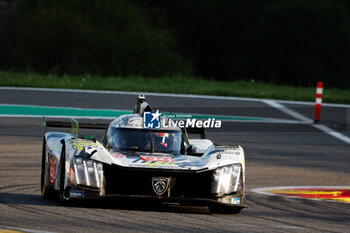 2024-05-11 - 94 DUVAL Loïc (fra), DI RESTA Paul (gbr), Peugeot TotalEnergies, Peugeot 9x8 #94, Hypercar, action during the 2024 TotalEnergies 6 Hours of Spa-Francorchamps, 3rd round of the 2024 FIA World Endurance Championship, from May 8 to 11, 2024 on the Circuit de Spa-Francorchamps in Stavelot, Belgium - FIA WEC - 6 HOURS OF SPA-FRANCORCHAMPS 2024 - ENDURANCE - MOTORS