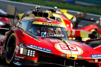 2024-05-11 - 50 FUOCO Antonio (ita), MOLINA Miguel (spa), NIELSEN Nicklas (dnk), Ferrari AF Corse, Ferrari 499P #50, Hypercar, action during the 2024 TotalEnergies 6 Hours of Spa-Francorchamps, 3rd round of the 2024 FIA World Endurance Championship, from May 8 to 11, 2024 on the Circuit de Spa-Francorchamps in Stavelot, Belgium - FIA WEC - 6 HOURS OF SPA-FRANCORCHAMPS 2024 - ENDURANCE - MOTORS