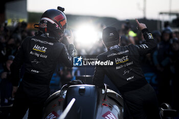 2024-05-11 - Hertz Team Jota celebrates victory during the 2024 TotalEnergies 6 Hours of Spa-Francorchamps, 3rd round of the 2024 FIA World Endurance Championship, from May 8 to 11, 2024 on the Circuit de Spa-Francorchamps in Stavelot, Belgium - FIA WEC - 6 HOURS OF SPA-FRANCORCHAMPS 2024 - ENDURANCE - MOTORS