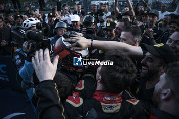 2024-05-11 - Hertz Team Jota celebrates victory during the 2024 TotalEnergies 6 Hours of Spa-Francorchamps, 3rd round of the 2024 FIA World Endurance Championship, from May 8 to 11, 2024 on the Circuit de Spa-Francorchamps in Stavelot, Belgium - FIA WEC - 6 HOURS OF SPA-FRANCORCHAMPS 2024 - ENDURANCE - MOTORS