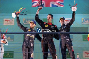 2024-05-11 - 12 STEVENS Will (gbr), ILOTT Callum (gbr), Hertz Team Jota, Porsche 963 #12, Hypercar, podium, during the 2024 TotalEnergies 6 Hours of Spa-Francorchamps, 3rd round of the 2024 FIA World Endurance Championship, from May 8 to 11, 2024 on the Circuit de Spa-Francorchamps in Stavelot, Belgium - FIA WEC - 6 HOURS OF SPA-FRANCORCHAMPS 2024 - ENDURANCE - MOTORS