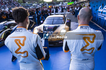 2024-05-11 - 91 LIETZ Richard (aut), SCHURING Morris (nld), SHAHIN Yasser (aus), Manthey EMA, Porsche 911 GT3 R #91, LM GT3, celebrating their win during the 2024 TotalEnergies 6 Hours of Spa-Francorchamps, 3rd round of the 2024 FIA World Endurance Championship, from May 8 to 11, 2024 on the Circuit de Spa-Francorchamps in Stavelot, Belgium - FIA WEC - 6 HOURS OF SPA-FRANCORCHAMPS 2024 - ENDURANCE - MOTORS