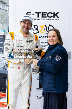 2024-05-11 - LIETZ Richard (aut), Manthey EMA, Porsche 911 GT3 R, portrait, Goodyear Wingfoot Award, during the 2024 TotalEnergies 6 Hours of Spa-Francorchamps, 3rd round of the 2024 FIA World Endurance Championship, from May 8 to 11, 2024 on the Circuit de Spa-Francorchamps in Stavelot, Belgium - FIA WEC - 6 HOURS OF SPA-FRANCORCHAMPS 2024 - ENDURANCE - MOTORS