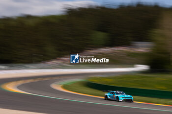 2024-05-11 - 77 BARKER Ben (gbr), HARDWICK Ryan (usa), ROBICHON Zacharie (can), Proton Competition, Ford Mustang GT3 #77, LM GT3, action during the 2024 TotalEnergies 6 Hours of Spa-Francorchamps, 3rd round of the 2024 FIA World Endurance Championship, from May 8 to 11, 2024 on the Circuit de Spa-Francorchamps in Stavelot, Belgium - FIA WEC - 6 HOURS OF SPA-FRANCORCHAMPS 2024 - ENDURANCE - MOTORS