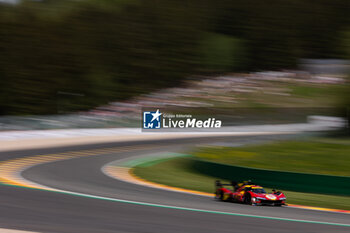 2024-05-11 - 50 FUOCO Antonio (ita), MOLINA Miguel (spa), NIELSEN Nicklas (dnk), Ferrari AF Corse, Ferrari 499P #50, Hypercar, action during the 2024 TotalEnergies 6 Hours of Spa-Francorchamps, 3rd round of the 2024 FIA World Endurance Championship, from May 8 to 11, 2024 on the Circuit de Spa-Francorchamps in Stavelot, Belgium - FIA WEC - 6 HOURS OF SPA-FRANCORCHAMPS 2024 - ENDURANCE - MOTORS