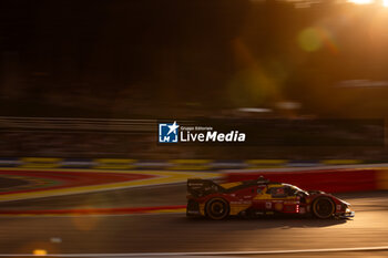 2024-05-11 - 50 FUOCO Antonio (ita), MOLINA Miguel (spa), NIELSEN Nicklas (dnk), Ferrari AF Corse, Ferrari 499P #50, Hypercar, action during the 2024 TotalEnergies 6 Hours of Spa-Francorchamps, 3rd round of the 2024 FIA World Endurance Championship, from May 8 to 11, 2024 on the Circuit de Spa-Francorchamps in Stavelot, Belgium - FIA WEC - 6 HOURS OF SPA-FRANCORCHAMPS 2024 - ENDURANCE - MOTORS