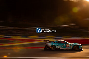 2024-05-11 - 77 BARKER Ben (gbr), HARDWICK Ryan (usa), ROBICHON Zacharie (can), Proton Competition, Ford Mustang GT3 #77, LM GT3, action during the 2024 TotalEnergies 6 Hours of Spa-Francorchamps, 3rd round of the 2024 FIA World Endurance Championship, from May 8 to 11, 2024 on the Circuit de Spa-Francorchamps in Stavelot, Belgium - FIA WEC - 6 HOURS OF SPA-FRANCORCHAMPS 2024 - ENDURANCE - MOTORS