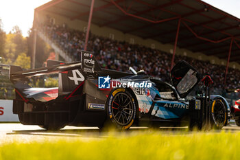 2024-05-11 - 36 VAXIVIERE Matthieu (fra), SCHUMACHER Mick (ger), LAPIERRE Nicolas (fra), Alpine Endurance Team, Alpine A424 #36, Hypercar, detail during the 2024 TotalEnergies 6 Hours of Spa-Francorchamps, 3rd round of the 2024 FIA World Endurance Championship, from May 8 to 11, 2024 on the Circuit de Spa-Francorchamps in Stavelot, Belgium - FIA WEC - 6 HOURS OF SPA-FRANCORCHAMPS 2024 - ENDURANCE - MOTORS