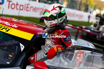 2024-05-11 - RIGON Davide (ita), Vista AF Corse, Ferrari 296 GT3, portrait during the 2024 TotalEnergies 6 Hours of Spa-Francorchamps, 3rd round of the 2024 FIA World Endurance Championship, from May 8 to 11, 2024 on the Circuit de Spa-Francorchamps in Stavelot, Belgium - FIA WEC - 6 HOURS OF SPA-FRANCORCHAMPS 2024 - ENDURANCE - MOTORS