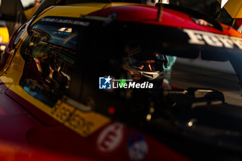 2024-05-11 - PIER GUIDI Alessandro (ita), Ferrari AF Corse, Ferrari 499P, portrait during the 2024 TotalEnergies 6 Hours of Spa-Francorchamps, 3rd round of the 2024 FIA World Endurance Championship, from May 8 to 11, 2024 on the Circuit de Spa-Francorchamps in Stavelot, Belgium - FIA WEC - 6 HOURS OF SPA-FRANCORCHAMPS 2024 - ENDURANCE - MOTORS