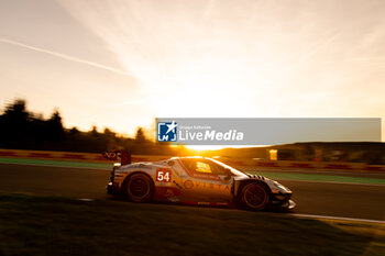 2024-05-11 - 54 FLOHR Thomas (swi), CASTELLACCI Francesco (ita), RIGON Davide (ita), Vista AF Corse, Ferrari 296 GT3 #54, LM GT3, action during the 2024 TotalEnergies 6 Hours of Spa-Francorchamps, 3rd round of the 2024 FIA World Endurance Championship, from May 8 to 11, 2024 on the Circuit de Spa-Francorchamps in Stavelot, Belgium - FIA WEC - 6 HOURS OF SPA-FRANCORCHAMPS 2024 - ENDURANCE - MOTORS