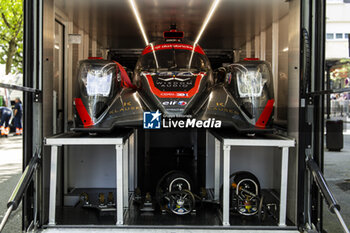 2024-06-07 - 47 RAO Naveen (usa), BELL Matthew (gbr), VESTI Frédérik (dnk), Cool Racing, Oreca 07 - Gibson #47, LMP2 PRO/AM, ambiance during the Scrutineering of the 2024 24 Hours of Le Mans, 4th round of the 2024 FIA World Endurance Championship, on the Place de la République, from June 7 to 8, 2024 in Le Mans, France - 24 HEURES DU MANS 2024 - SCRUTINEERING - ENDURANCE - MOTORS