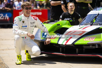 2024-06-07 - CAIROLI Matteo (ita), Lamborghini Iron Lynx, Lamborghini SC63 #19, Hypercar, portrait during the Scrutineering of the 2024 24 Hours of Le Mans, 4th round of the 2024 FIA World Endurance Championship, on the Place de la République, from June 7 to 8, 2024 in Le Mans, France - 24 HEURES DU MANS 2024 - SCRUTINEERING - ENDURANCE - MOTORS