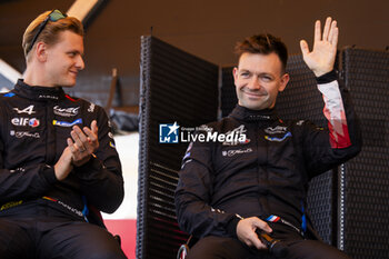 2024-06-07 - VAXIVIERE Matthieu (fra), Alpine Endurance Team, Alpine A424 #36, Hypercar, FIA WEC, portrait during the Scrutineering of the 2024 24 Hours of Le Mans, 4th round of the 2024 FIA World Endurance Championship, on the Place de la République, from June 7 to 8, 2024 in Le Mans, France - 24 HEURES DU MANS 2024 - SCRUTINEERING - ENDURANCE - MOTORS