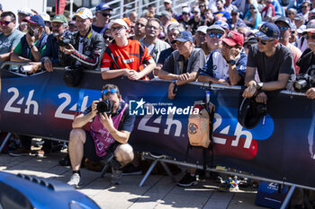 2024-06-07 - Marius Hecker during the Scrutineering of the 2024 24 Hours of Le Mans, 4th round of the 2024 FIA World Endurance Championship, on the Place de la République, from June 7 to 8, 2024 in Le Mans, France - 24 HEURES DU MANS 2024 - SCRUTINEERING - ENDURANCE - MOTORS